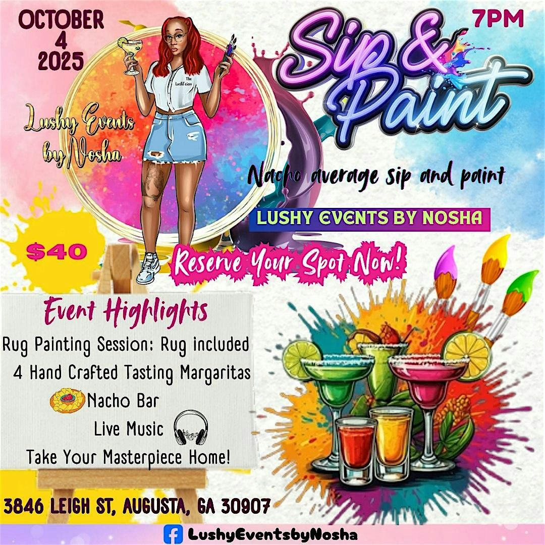 Nacho Average Paint and Sip