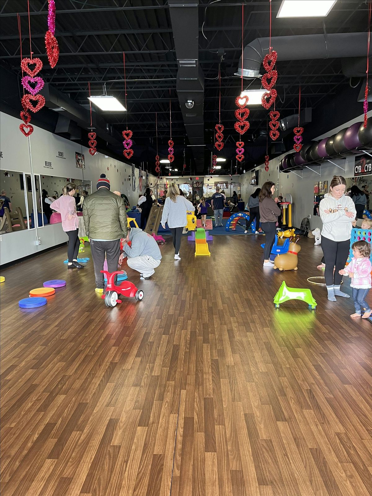 Kids in Cle Yoga & Open Gym at Little Stars Gymnastics