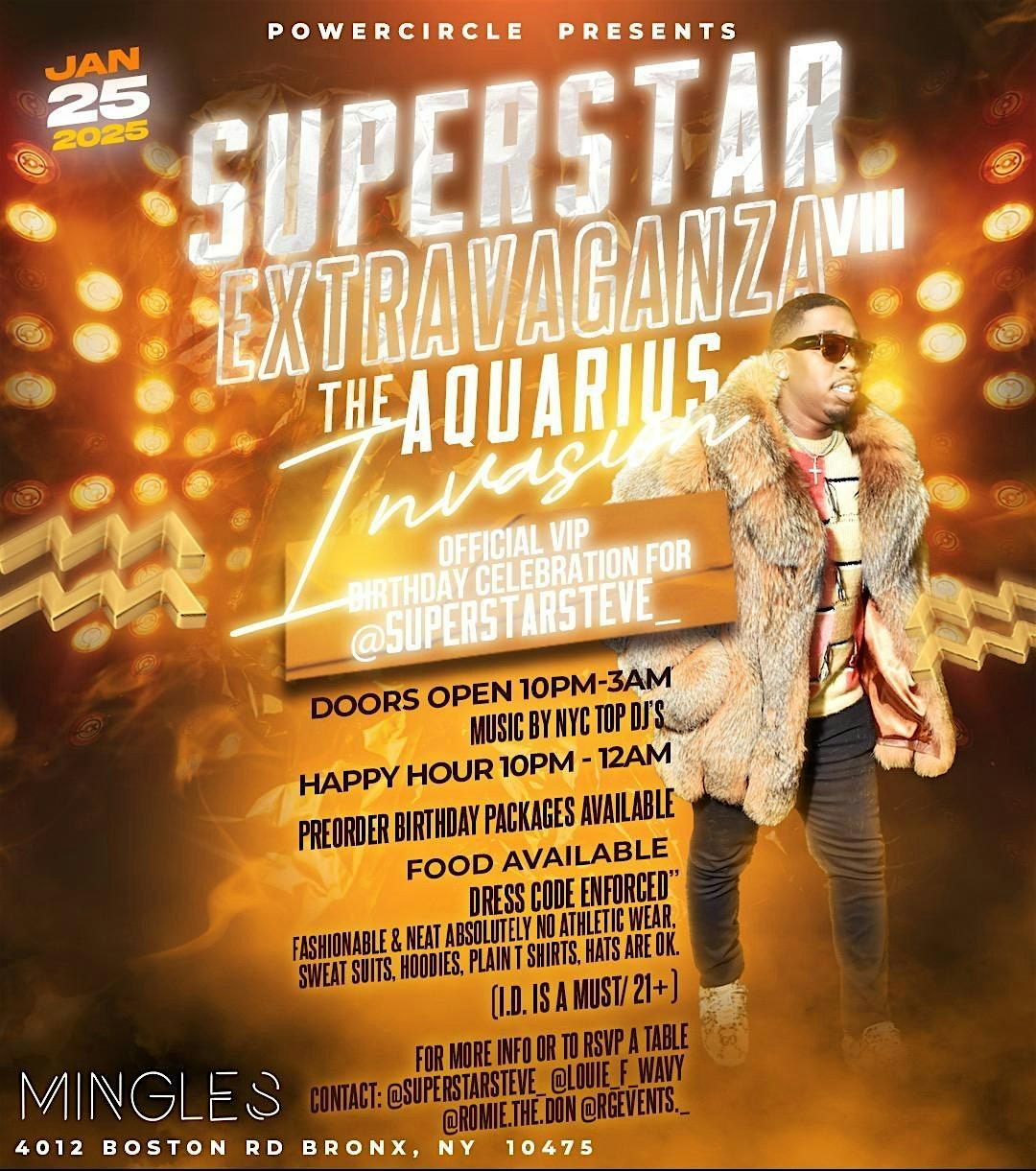 SuperStar Extravaganza vIII The Aquarius Invasion