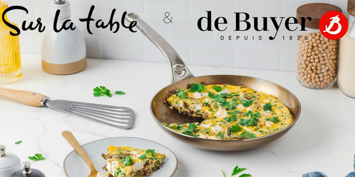 Free Cooking demo with Chef Philippe at Sur La Table - de Buyer Cookware