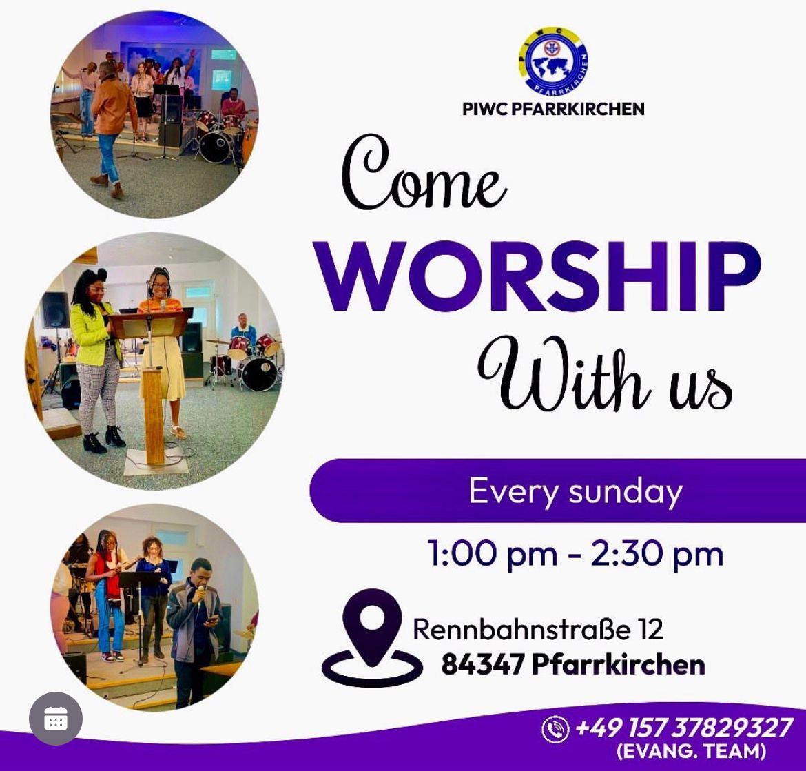 live service every sunday 1pm