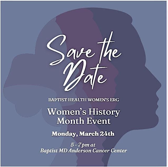 Women's History Month Event WAITLIST