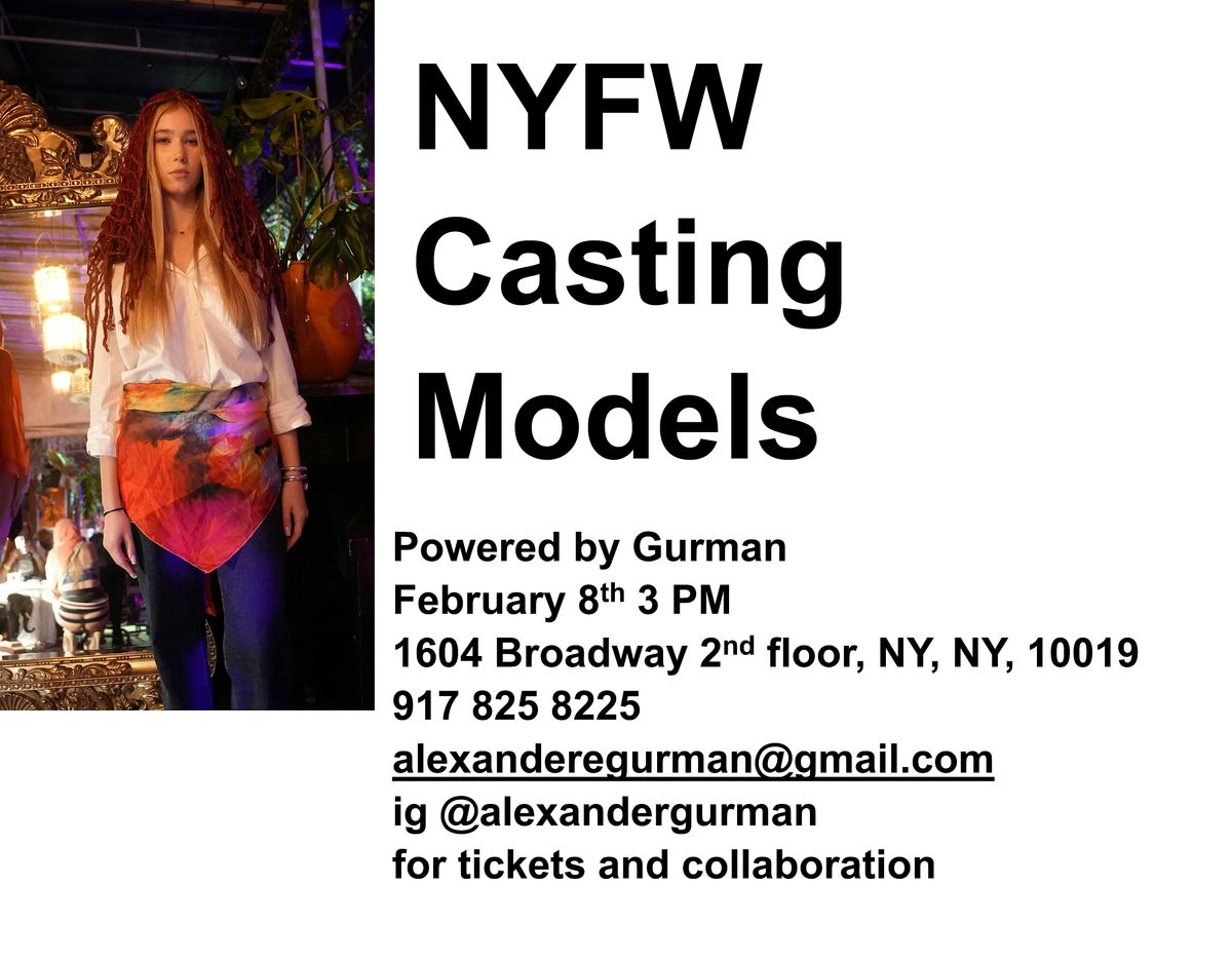 NYFW Networking by Gurman