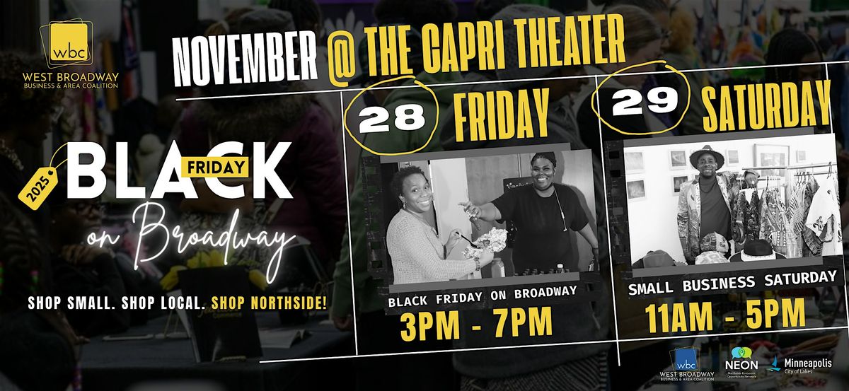 Holiday Makers Market: Black Friday on Broadway!