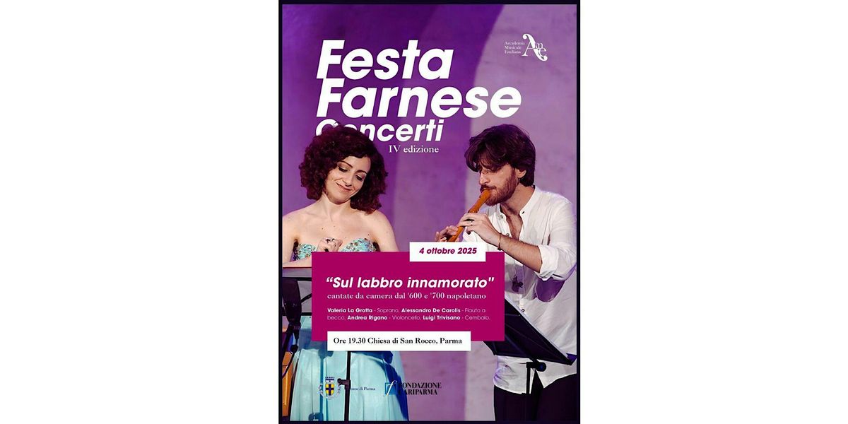 Sul labbro innamorato
