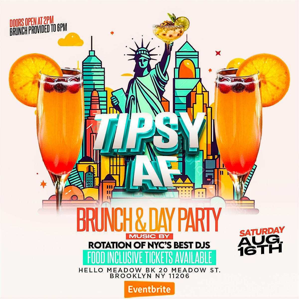 Tipsy AF!!! Brunch & Day Party!!!