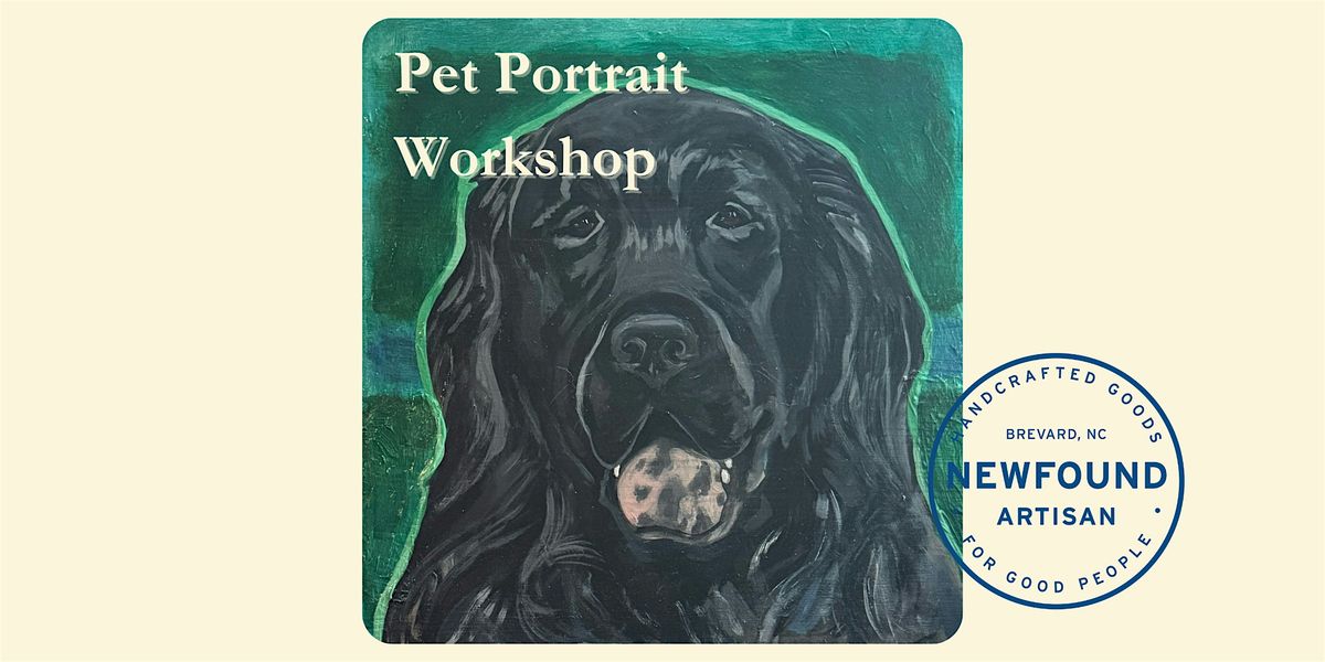 Pet Portrait Workshop
