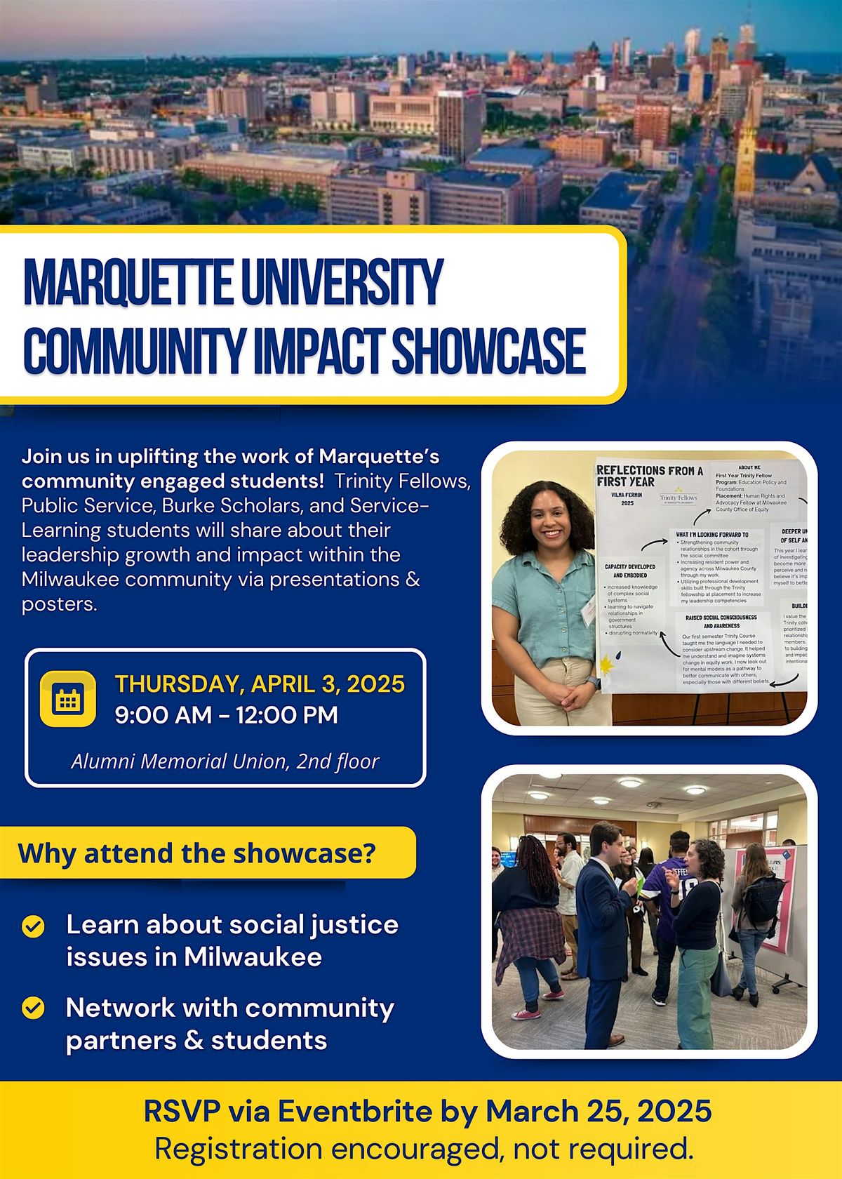 Marquette University Community Impact Showcase