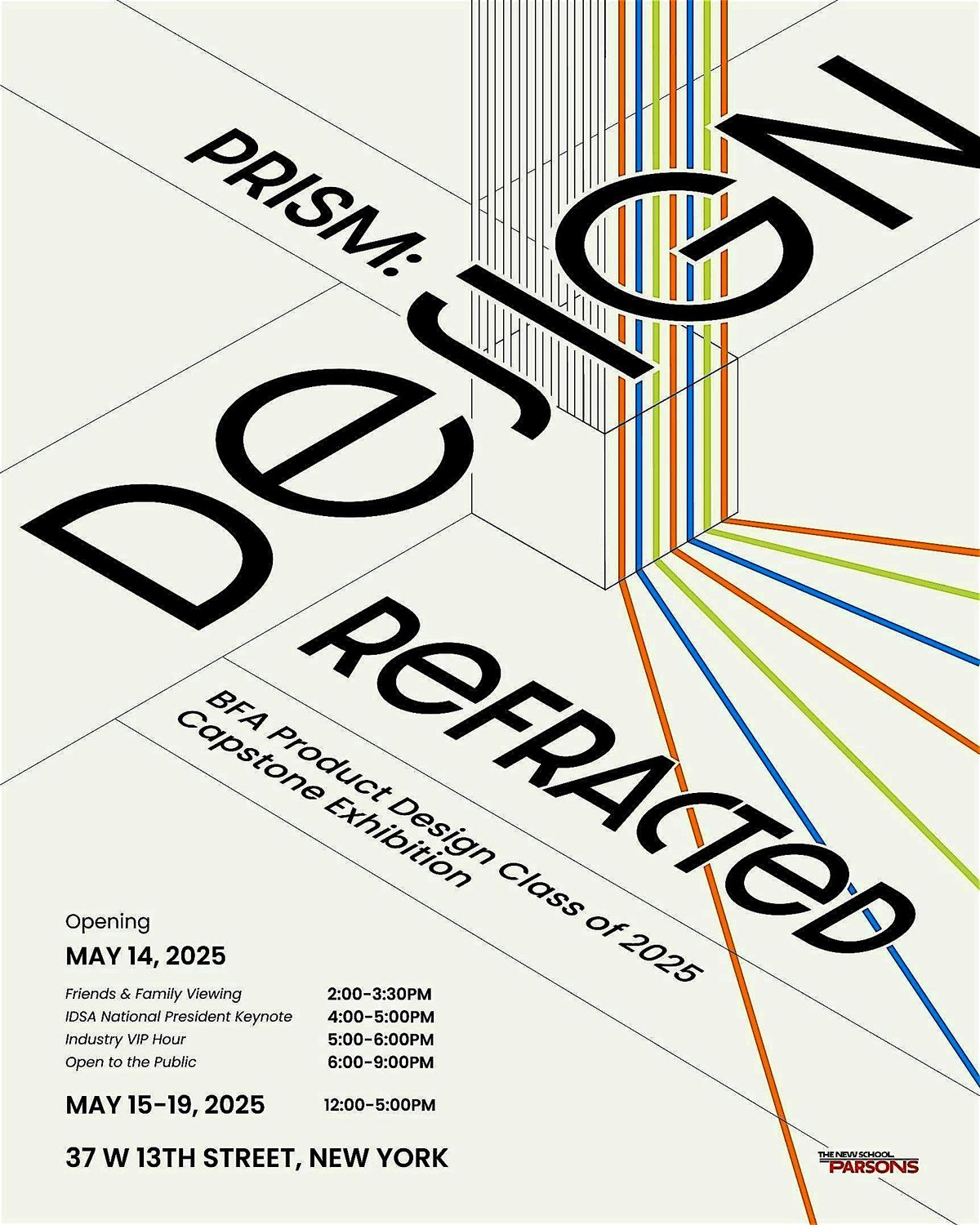 IDSA President Surya Vanka Keynote + Parsons Product Design Exhibit VIP ...