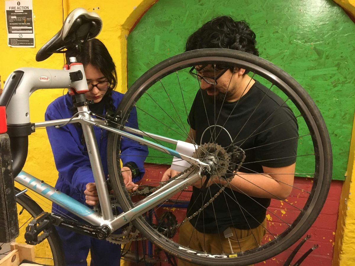 \u26ab\u26ab Fix My Own Bike! FMOB session for Women & Non-Binary folk