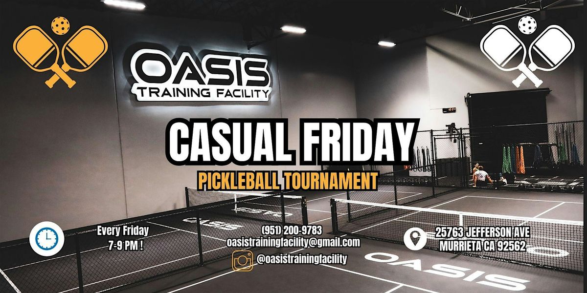 Casual Friday Pickleball Event