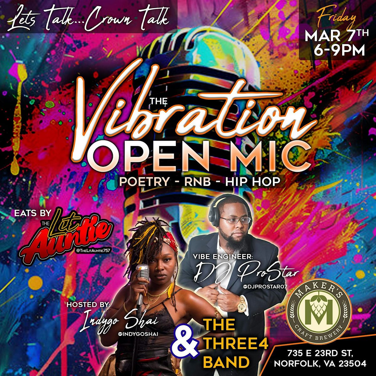 The Vibration | Open Mic Night