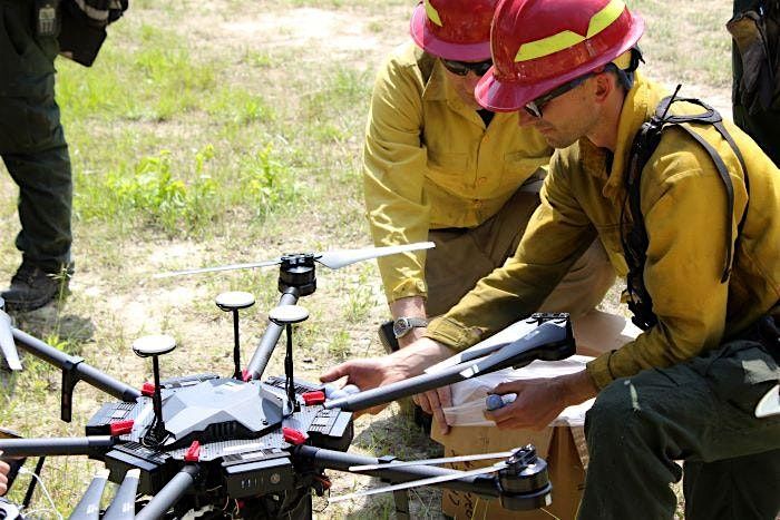 Learn About Prescribed Burns: Fire Drone Show and Tell