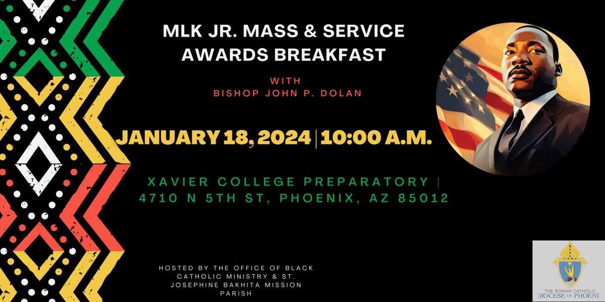 MLK Mass & Service Awards Service Breakfast