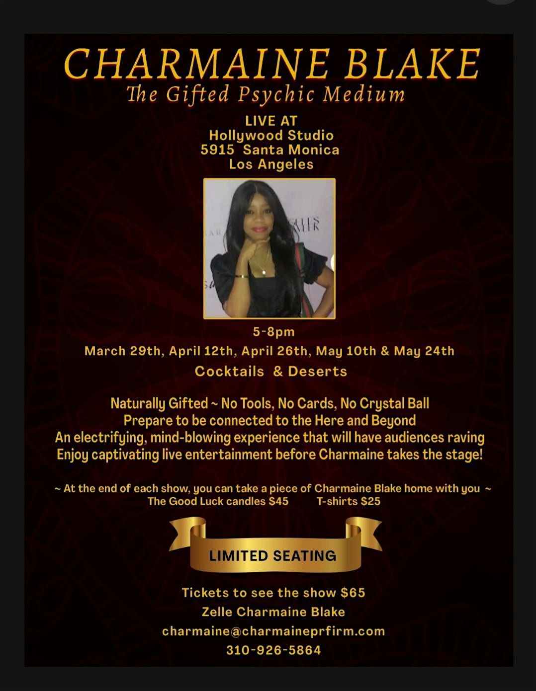 Psychic Medium Readings & drinks