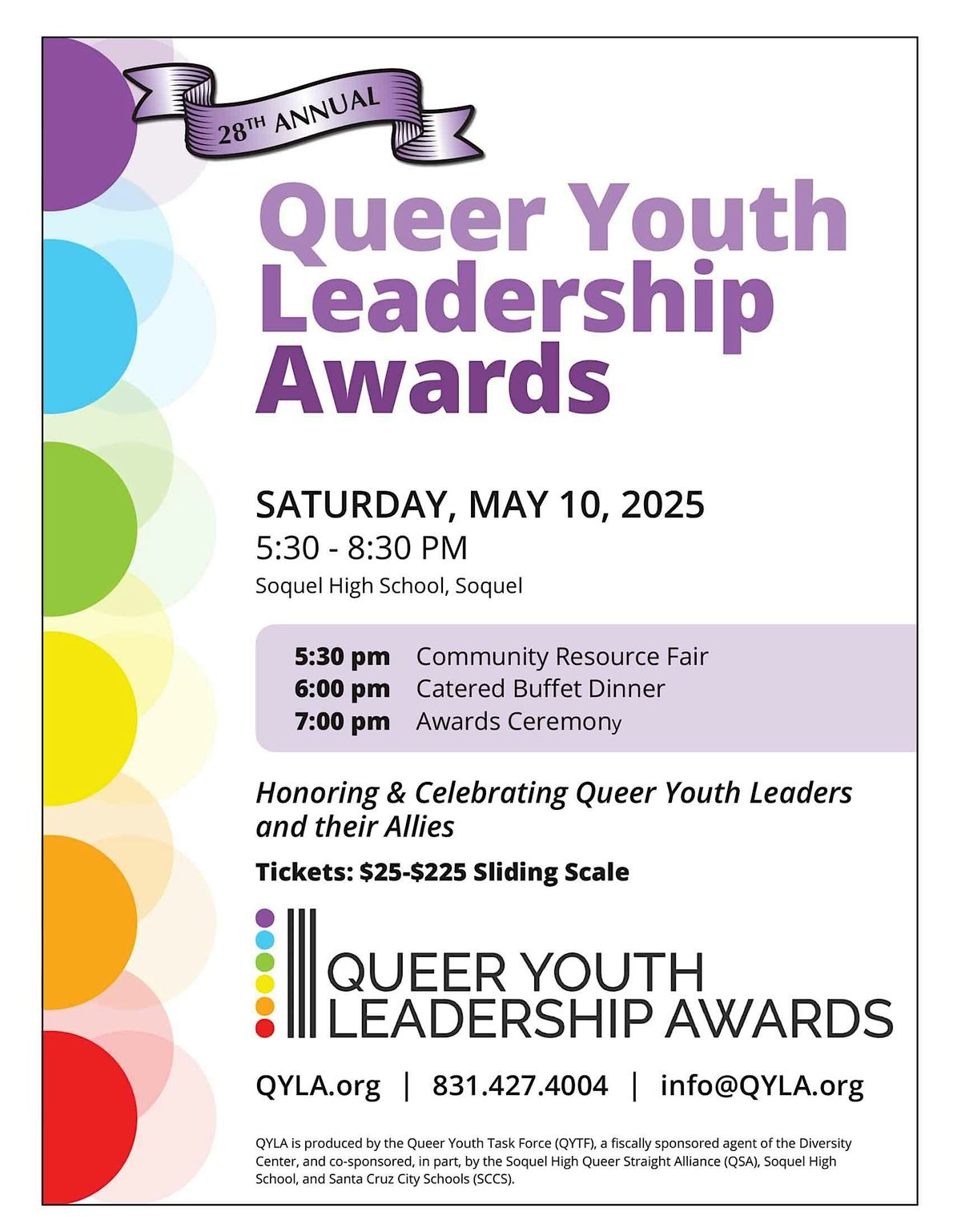 28th Annual Queer Youth Leadership Awards