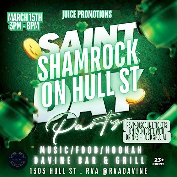 SHAMROCK ON ON HULL ST. LIVE AT DAVINE BAR & GRILL