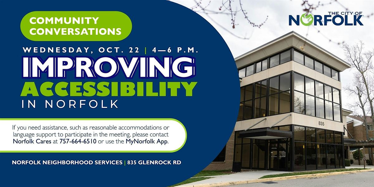 Community Conversation: Improving Accessibility in Norfolk