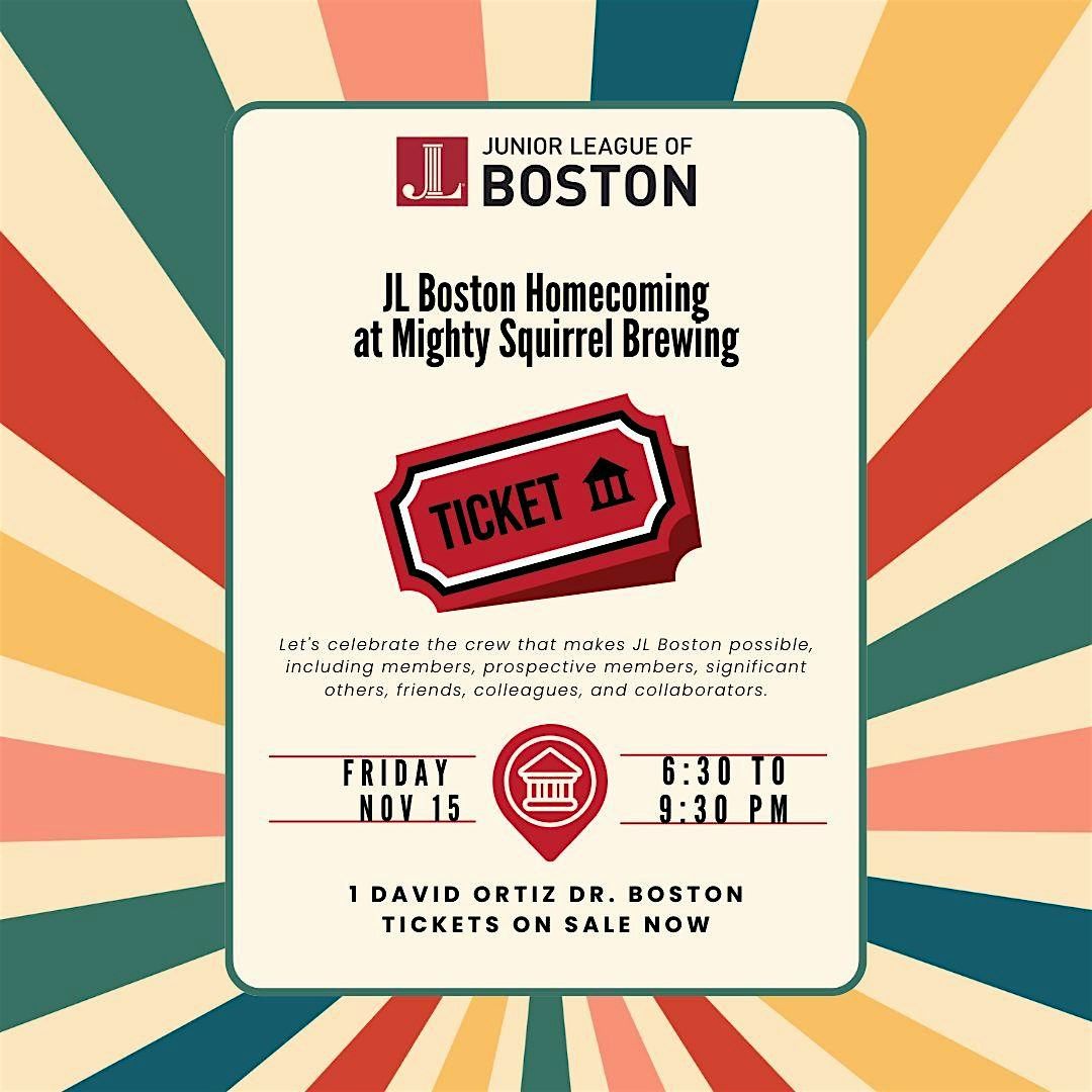 JL Boston Homecoming at Mighty Squirrel Brewery