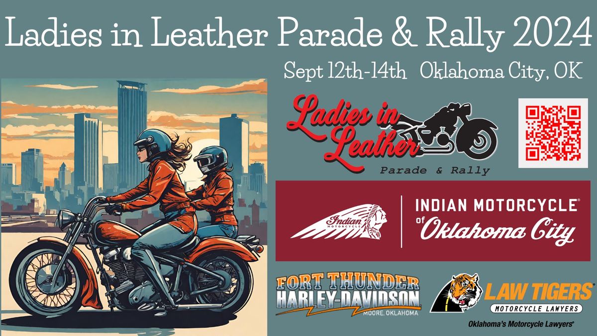 Ladies in Leather Motorcycle Parade & Rally 2024 presented by Indian Motorcycle of OKC