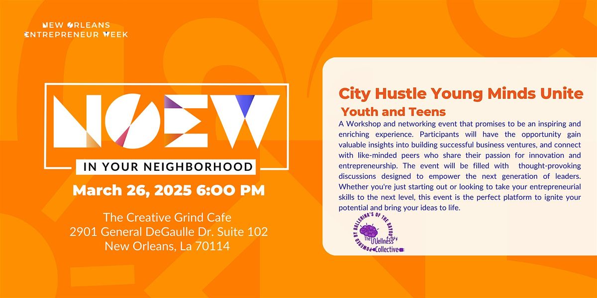 City Hustle Young Minds Unite