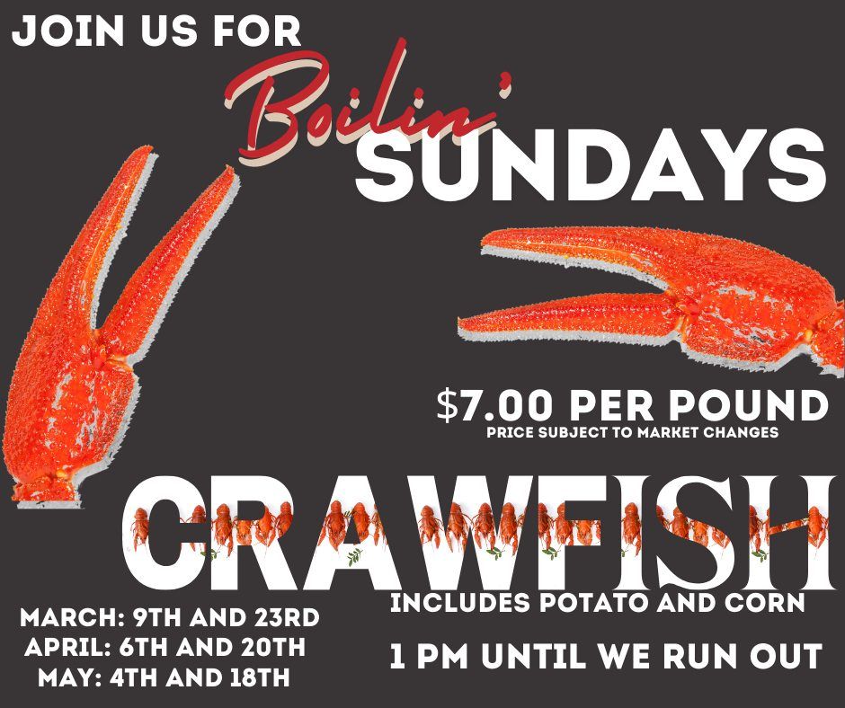 Crawfish Boilin' Sunday