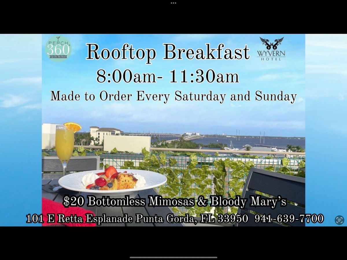 ROOFTOP BREAKFAST 