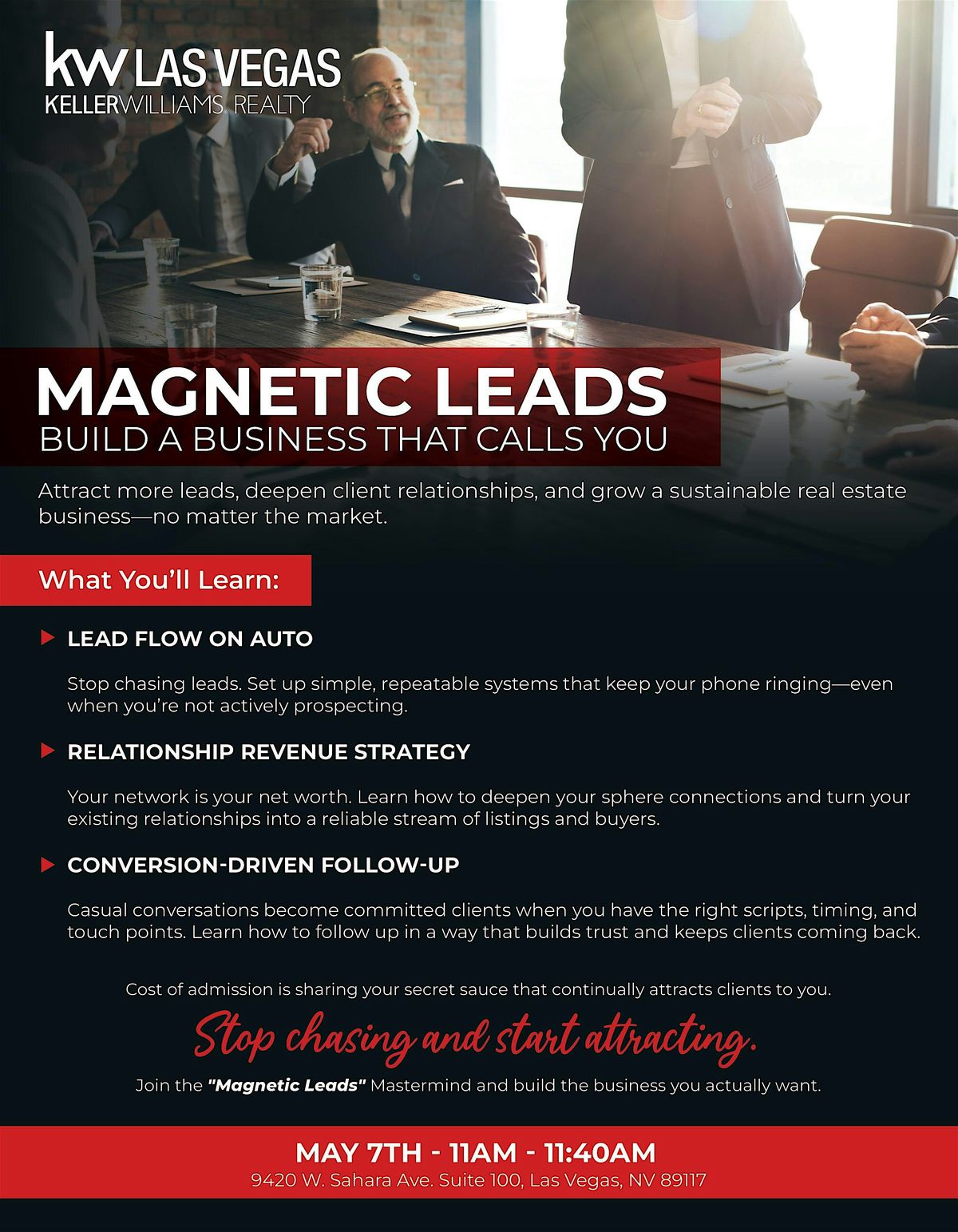 Magnetic Leads