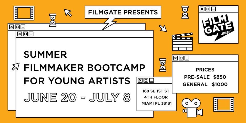 Summer Filmmaker Bootcamp for Young Artists
