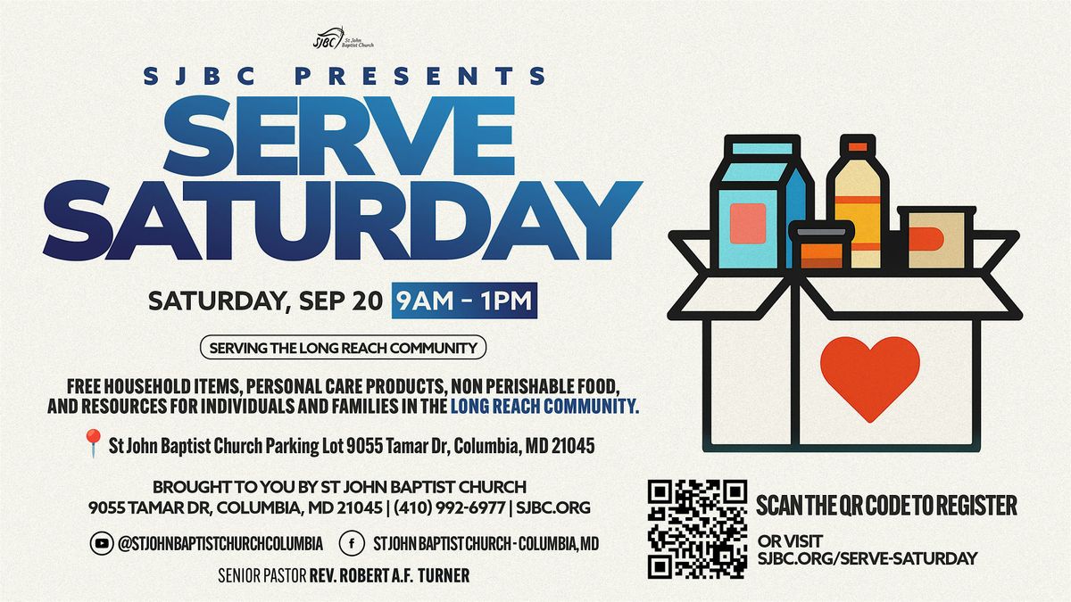 SJBC Serve Saturday