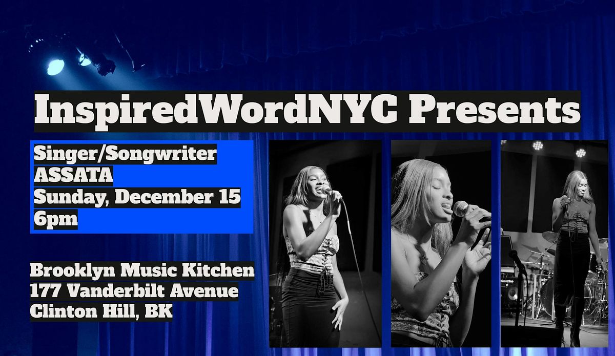 InspiredWordNYC Presents Singer\/Songwriter ASSATA at BMK