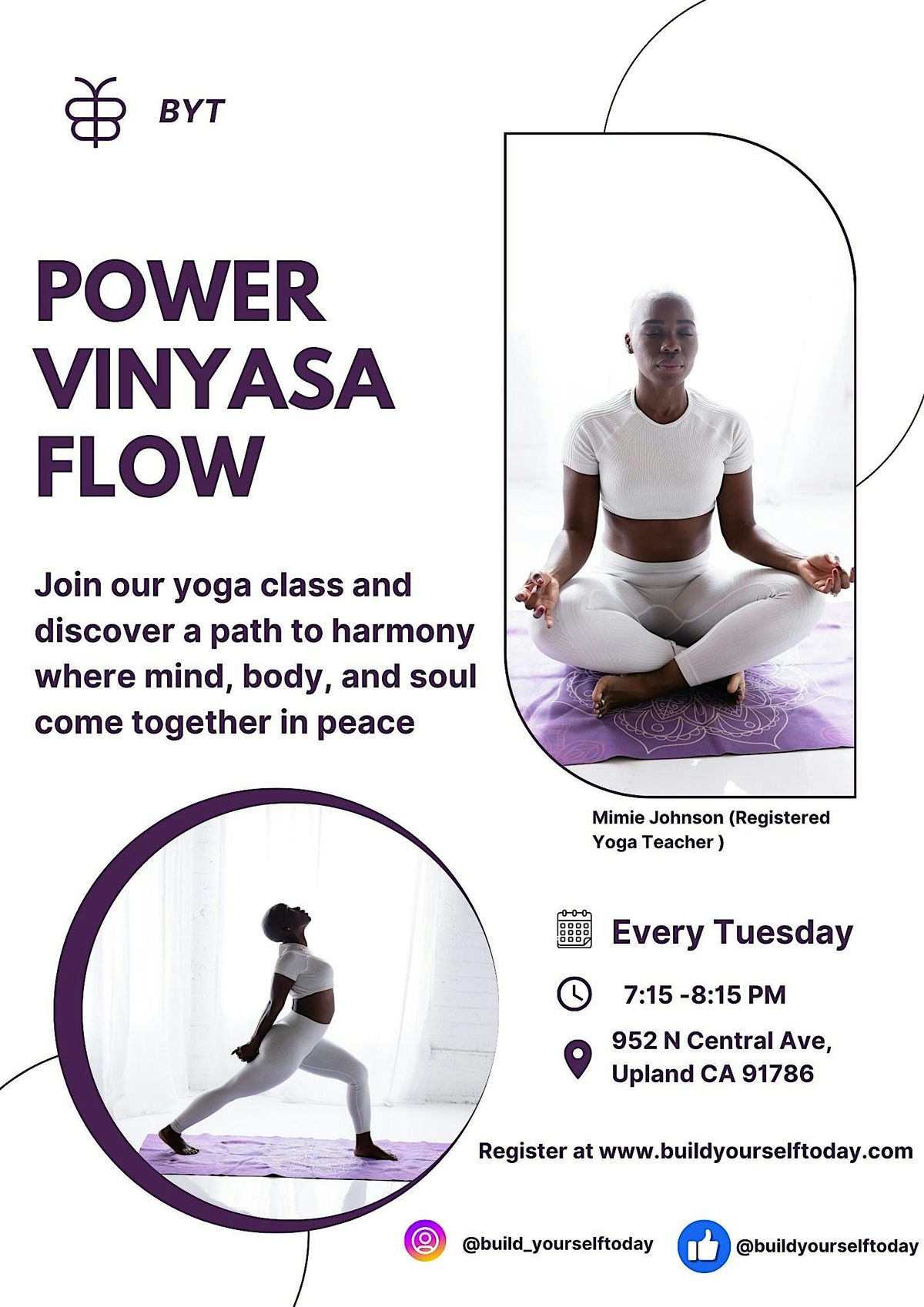 Power Vinyasa yoga Class