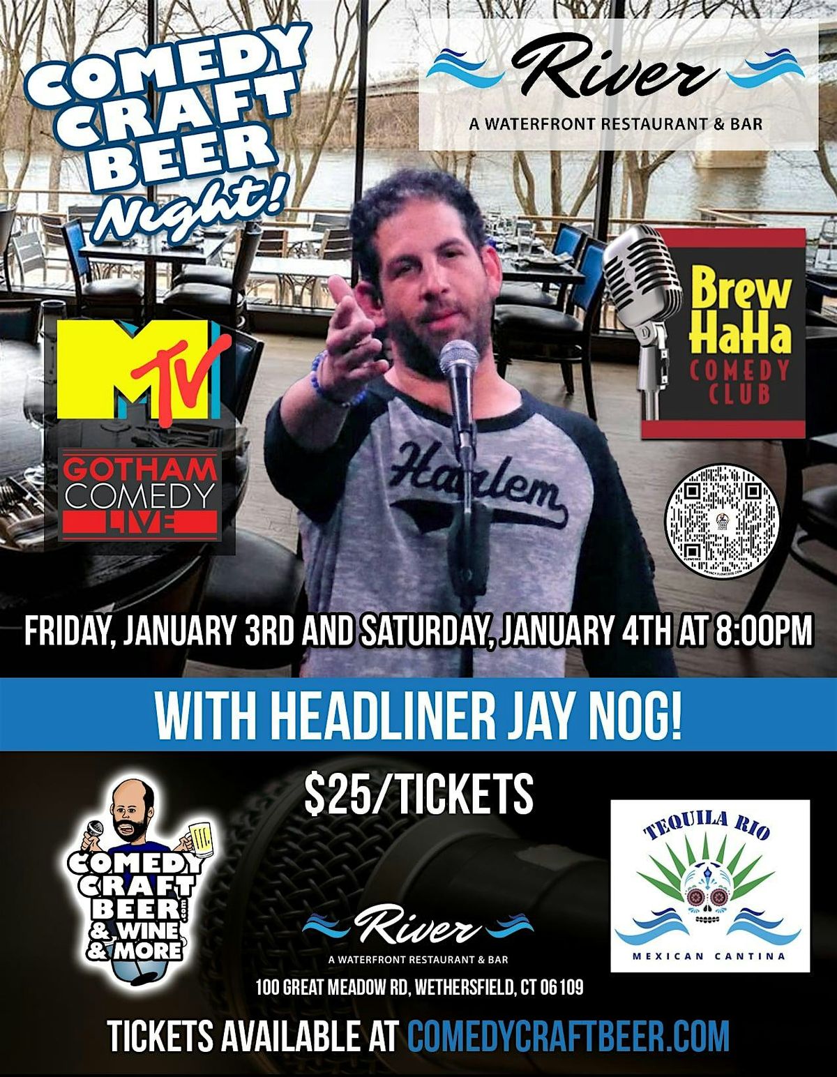 Comedy Night at Brew Ha Ha at River