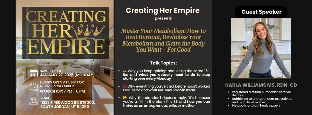 Master Your Metabolism: How to Beat Burnout, Revitalize Your Metabolism and Claim the Body You Want