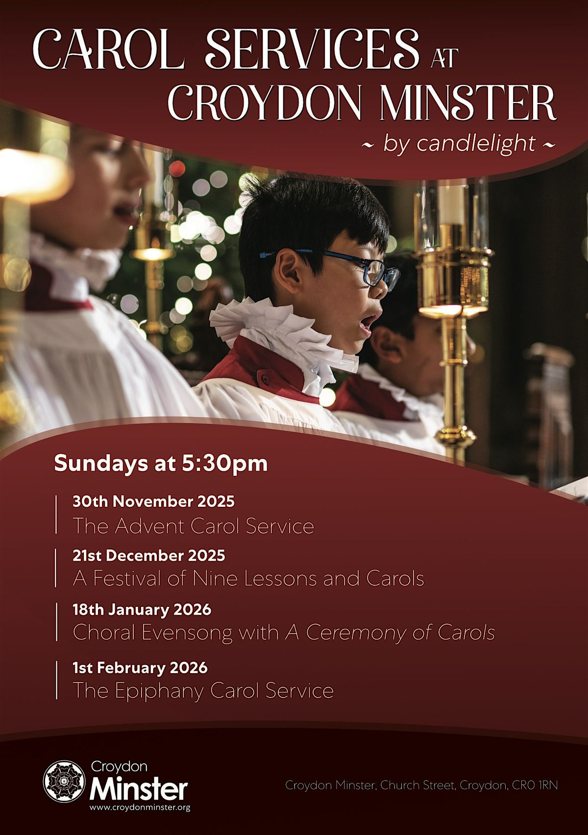 Christmas Carol Service by candlelight