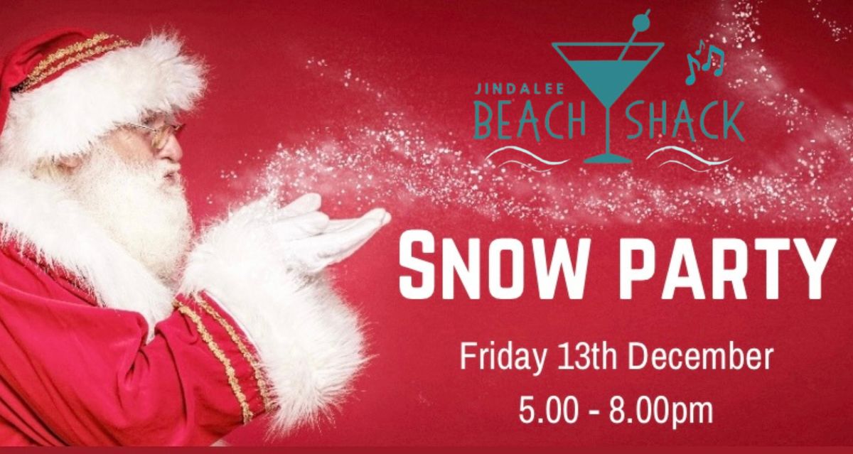 Christmas Snow Party at Jindalee Beach Shack