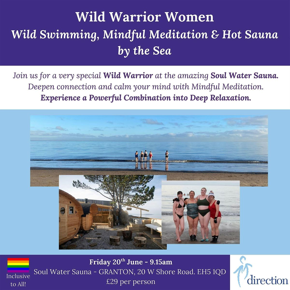 Wild Warrior Women - Wild Swim, Meditation & Hot Sauna by the Sea (Granton)