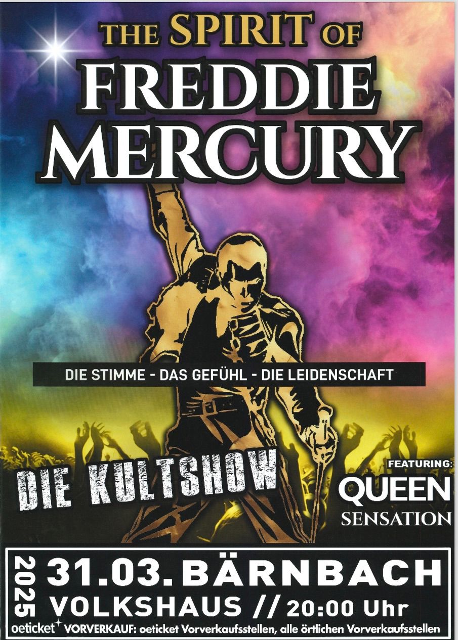 Fredy Mercury die Kultshow