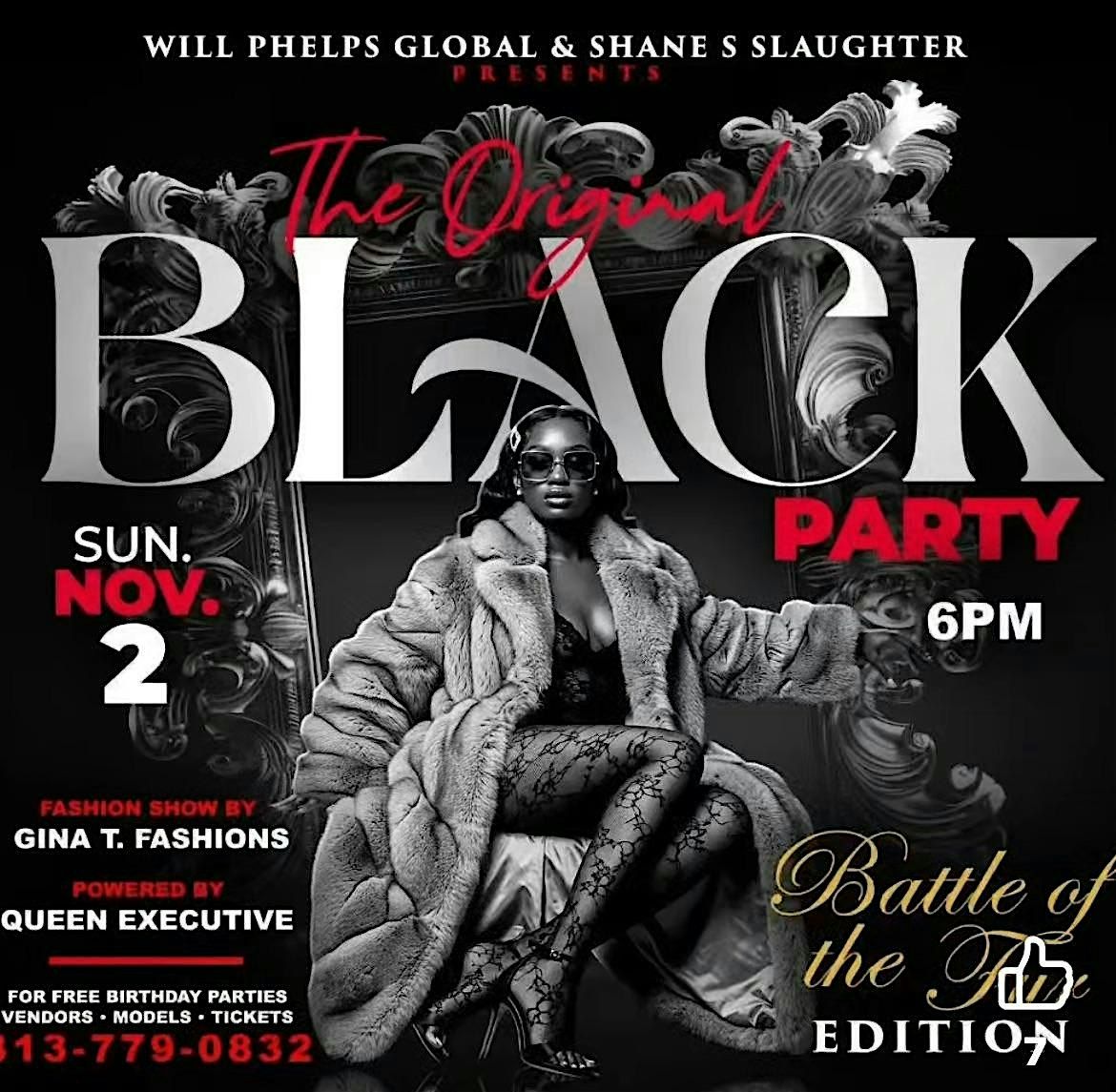 The Original Black Party Battle of the Fur Edition 2025  Will Phelps