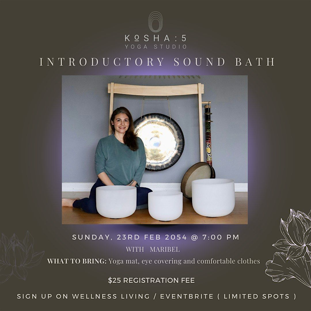 SoundBath- A sound healing event