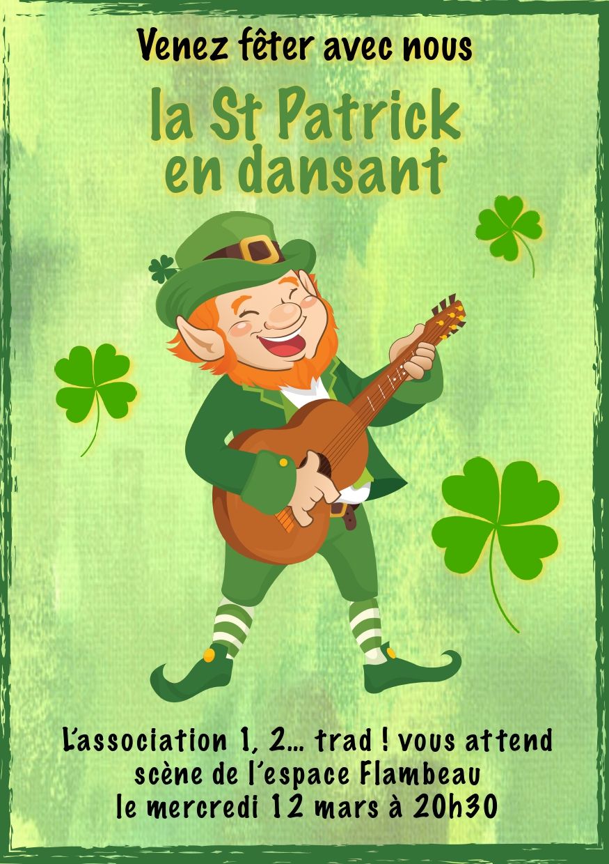 Atelier ouvert pour la Saint Patrick