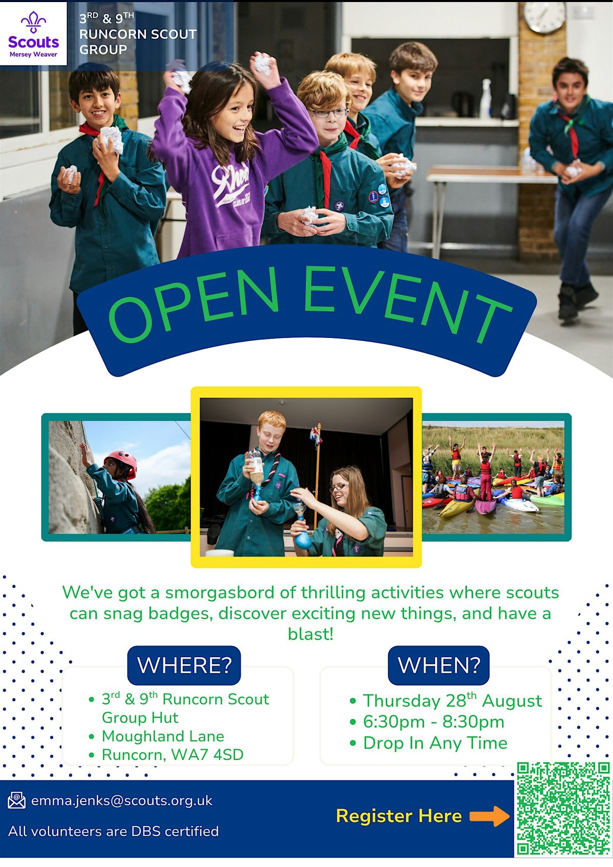 Scouts Open Event