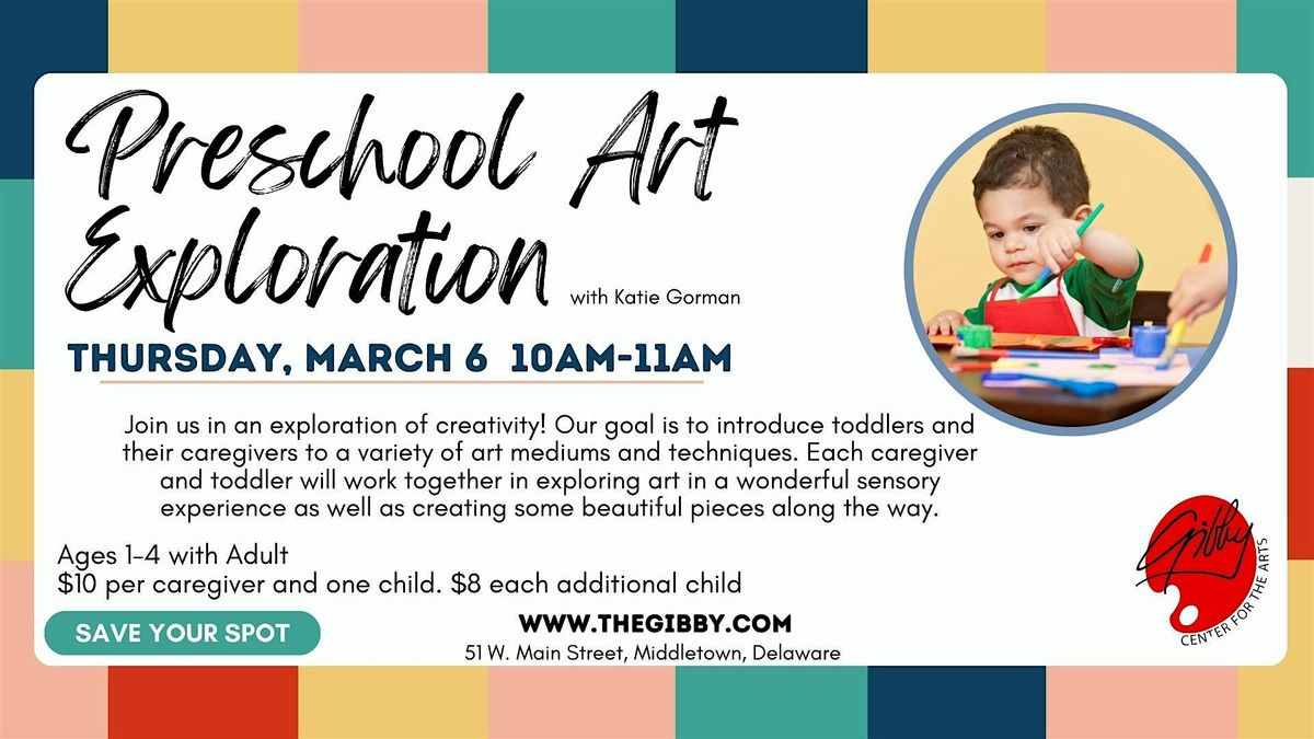 Preschool Art Exploration