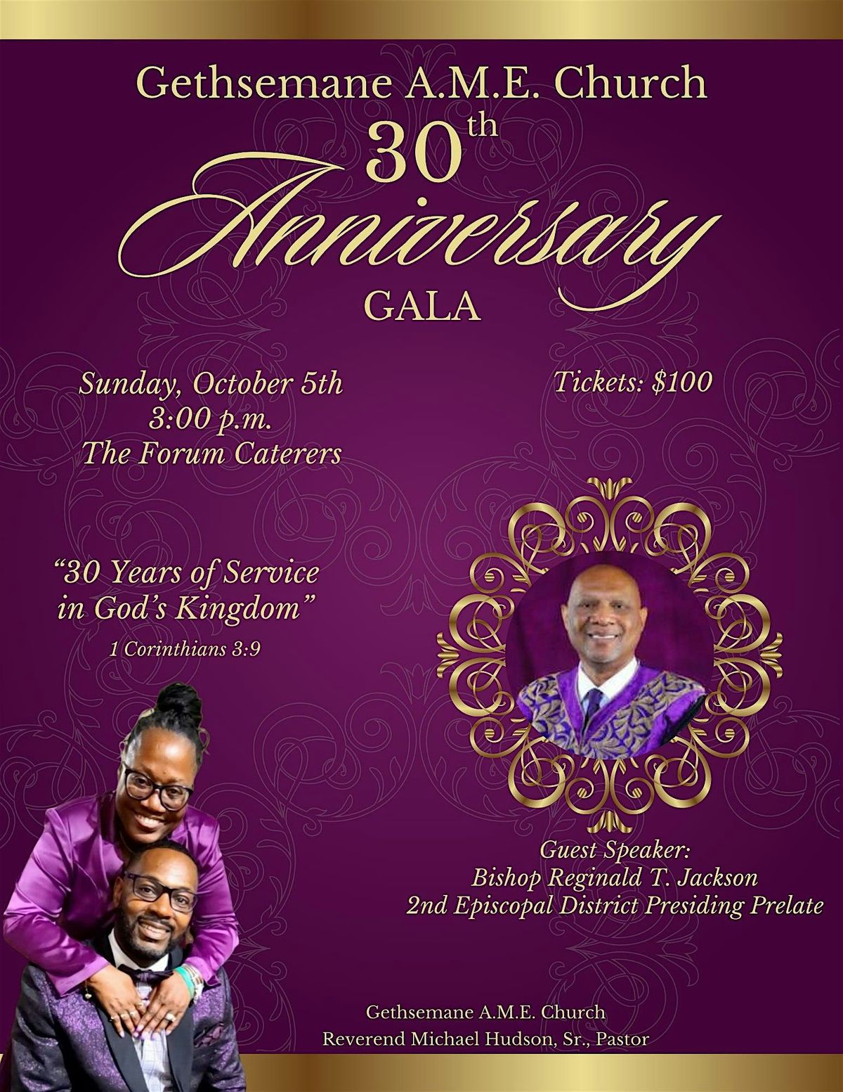 Gethsemane 30th Anniversary Gala