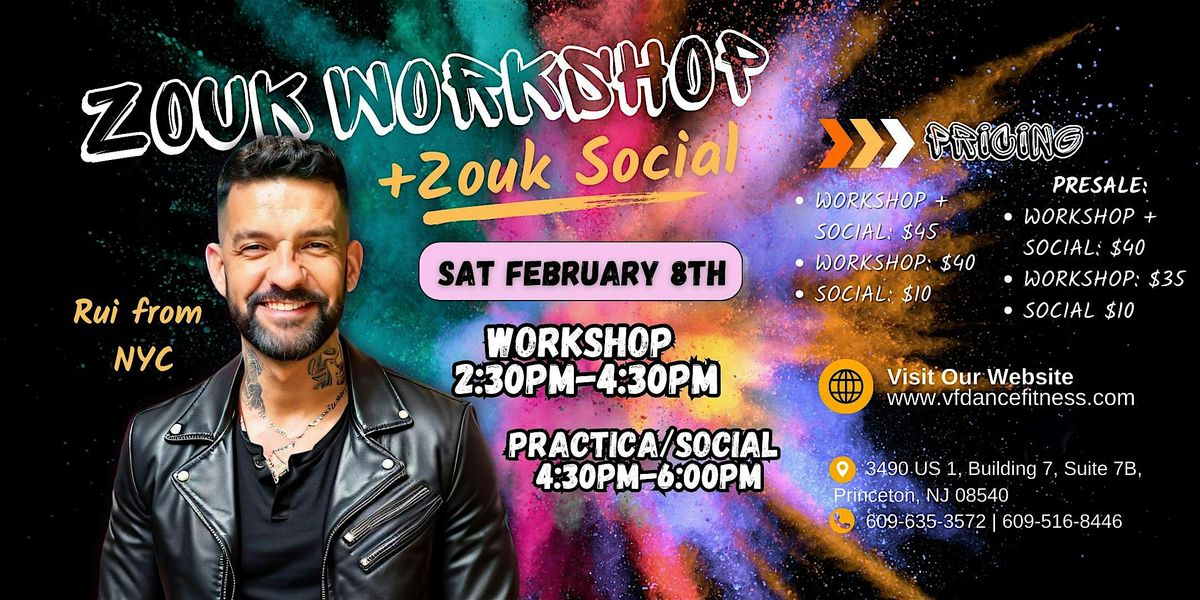 Zouk Workshop + Zouk Social