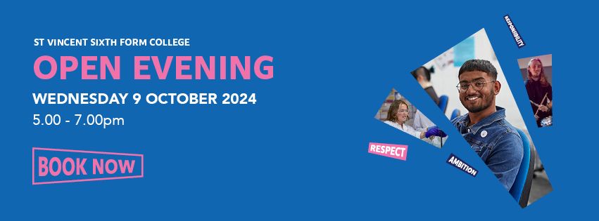 Open Evening | Wednesday 9 October 2024