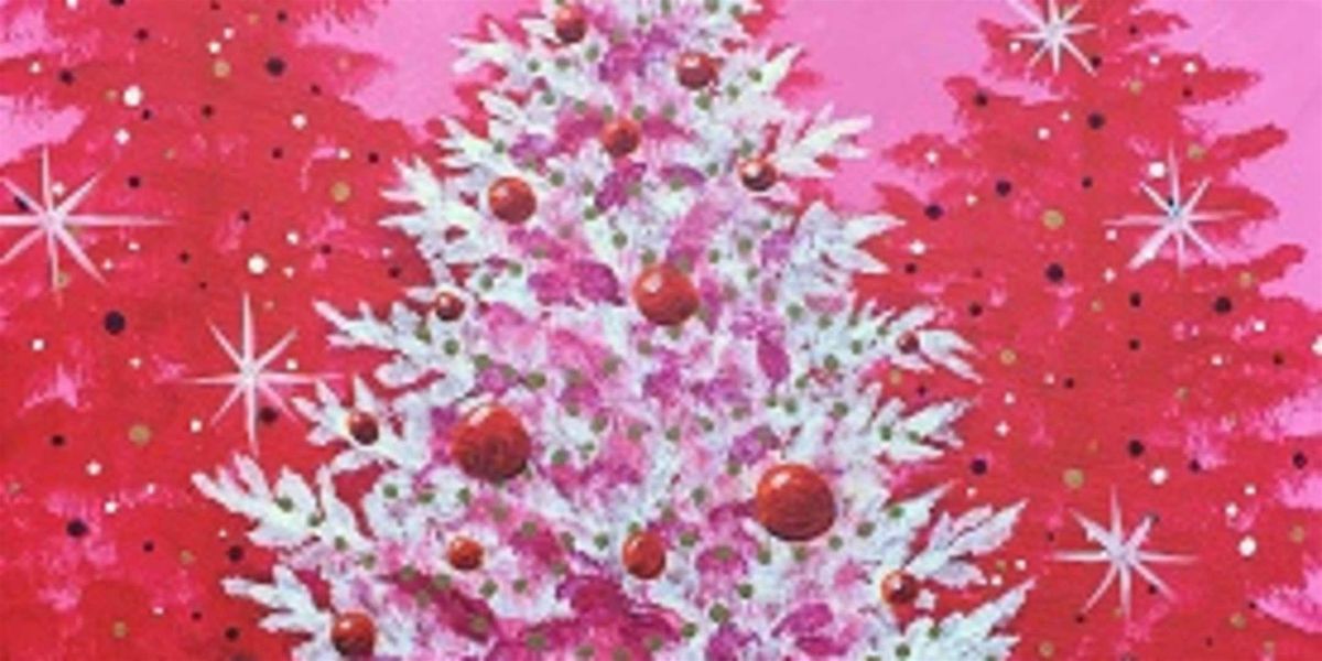 Vintage Christmas Tree - Paint and Sip by Classpop!\u2122