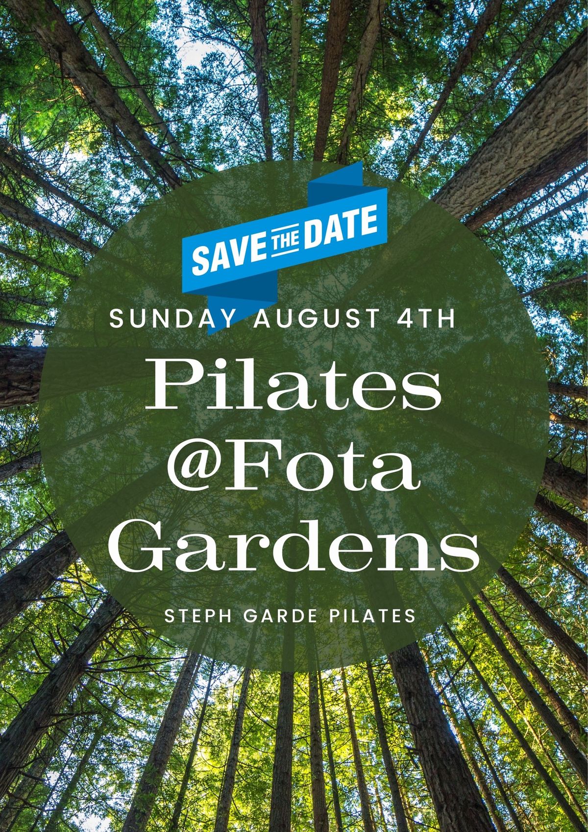 Pilates at Fota Gardens 