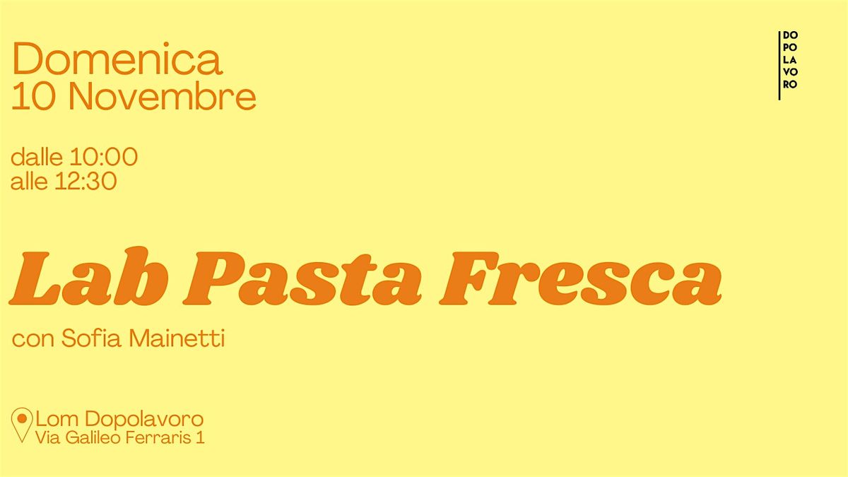 Lab Pasta Fresca