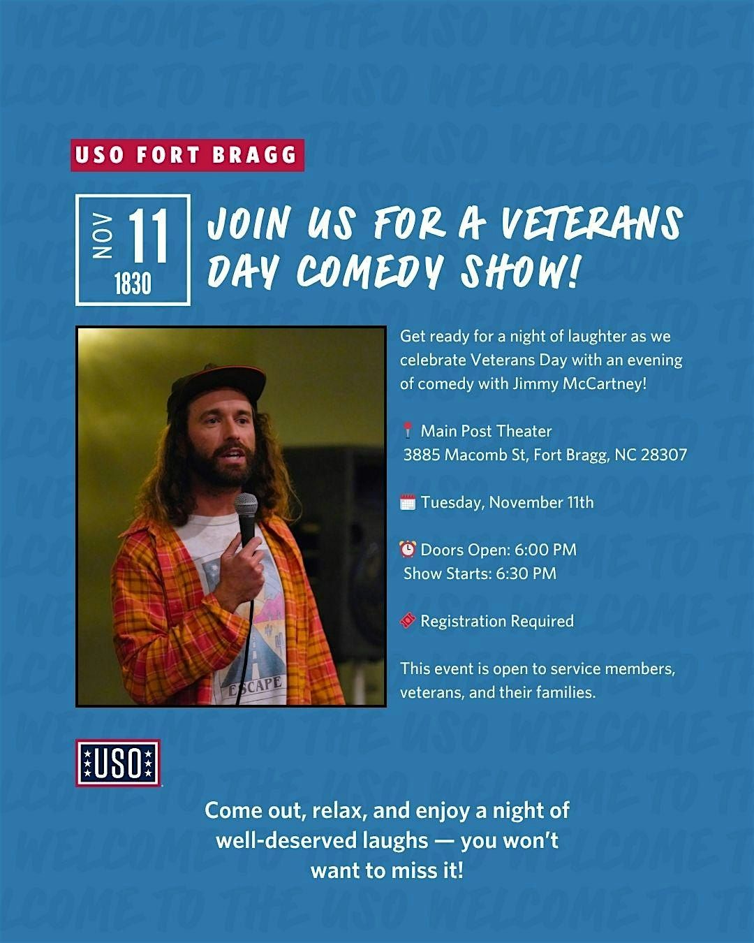 Adults Night Out featuring Jimmy McCartney